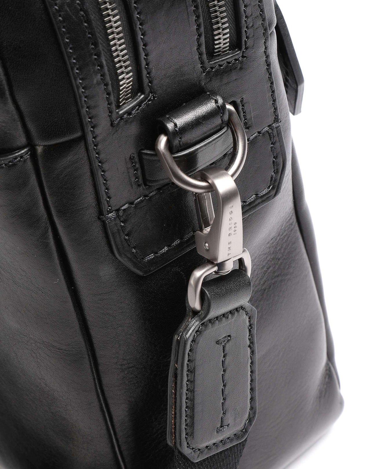 The Bridge Williamsburg Briefcase nero