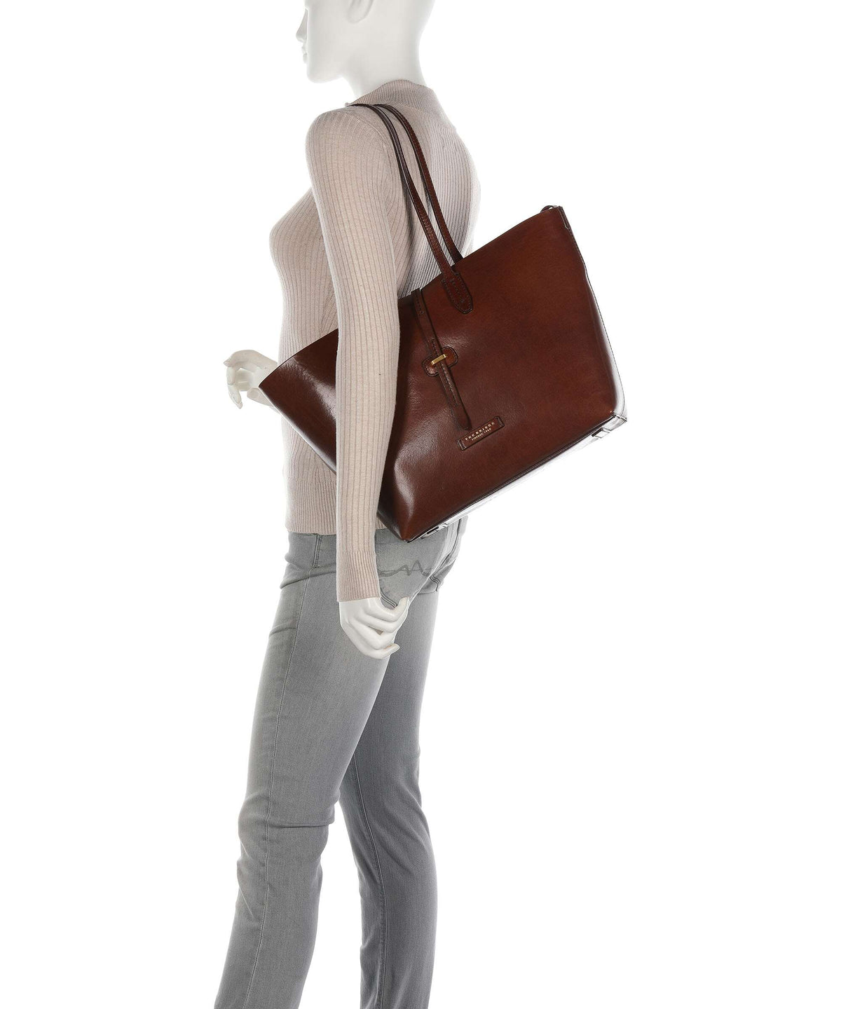 The Bridge Dalston Tote bag marrone