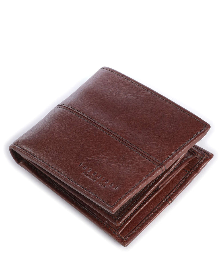 The Bridge Vespucci Wallet marrone