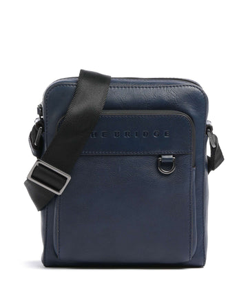 The Bridge Damiano Crossbody tas oltremare