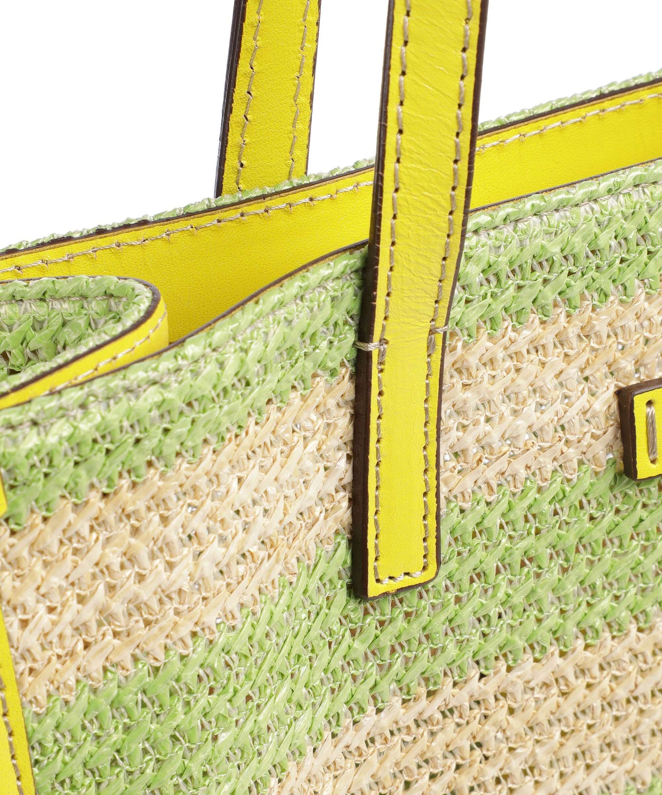 The Bridge Mirra Wow Tote bag lime