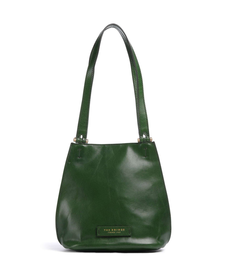 The Bridge Febe Bucket bag verde inglese