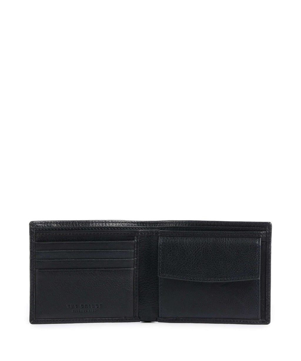 The Bridge Fabio Wallet blu navy