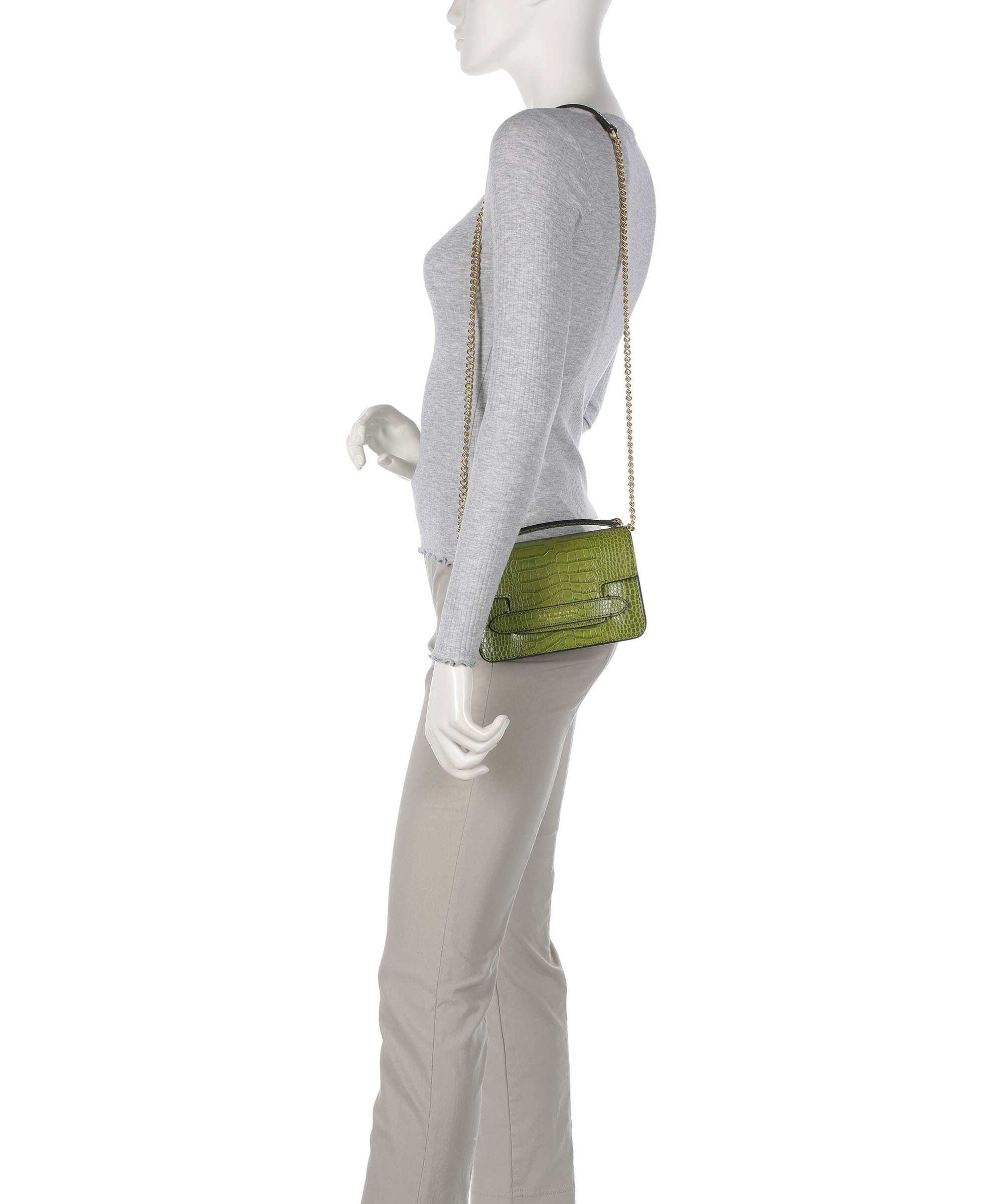 The Bridge Lucrezia Wow Shoulder bag pistachio