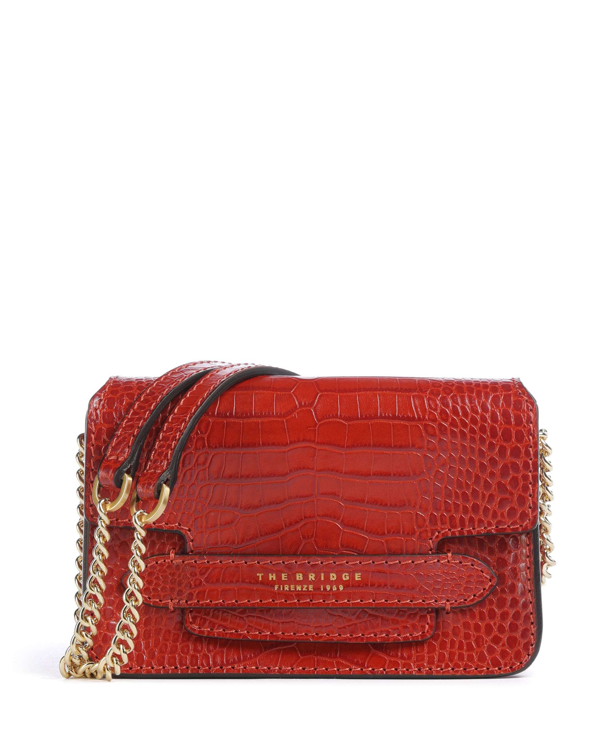 The Bridge Lucrezia Wow Shoulder bag burnt orange