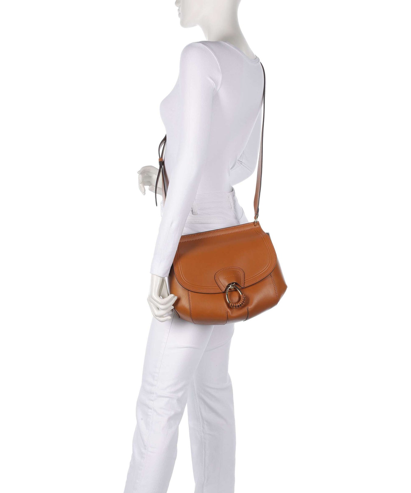 The Bridge Erica Crossbody bag cognac