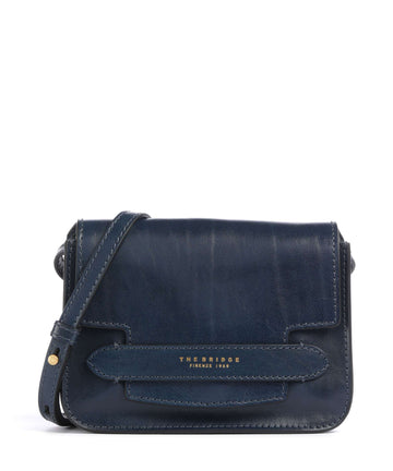 The Bridge Lucrezia Crossbody tas oltremare