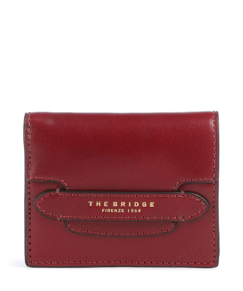 The Bridge Lucrezia RFID Wallet rosso ribes