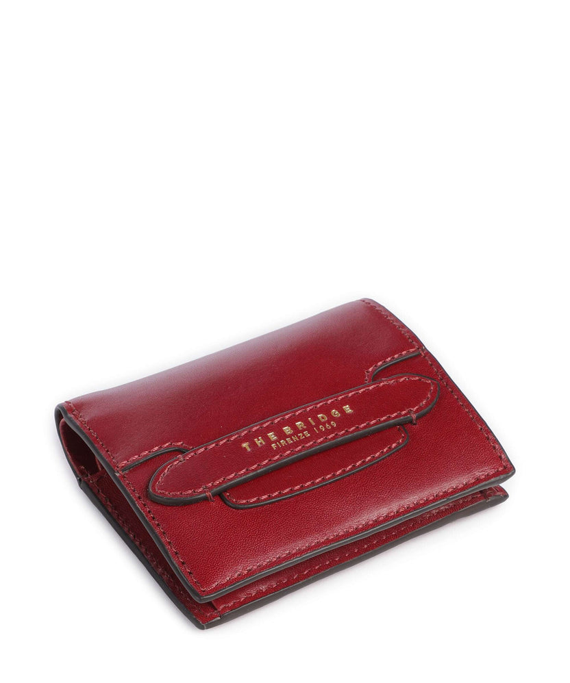 The Bridge Lucrezia RFID Wallet rosso ribes