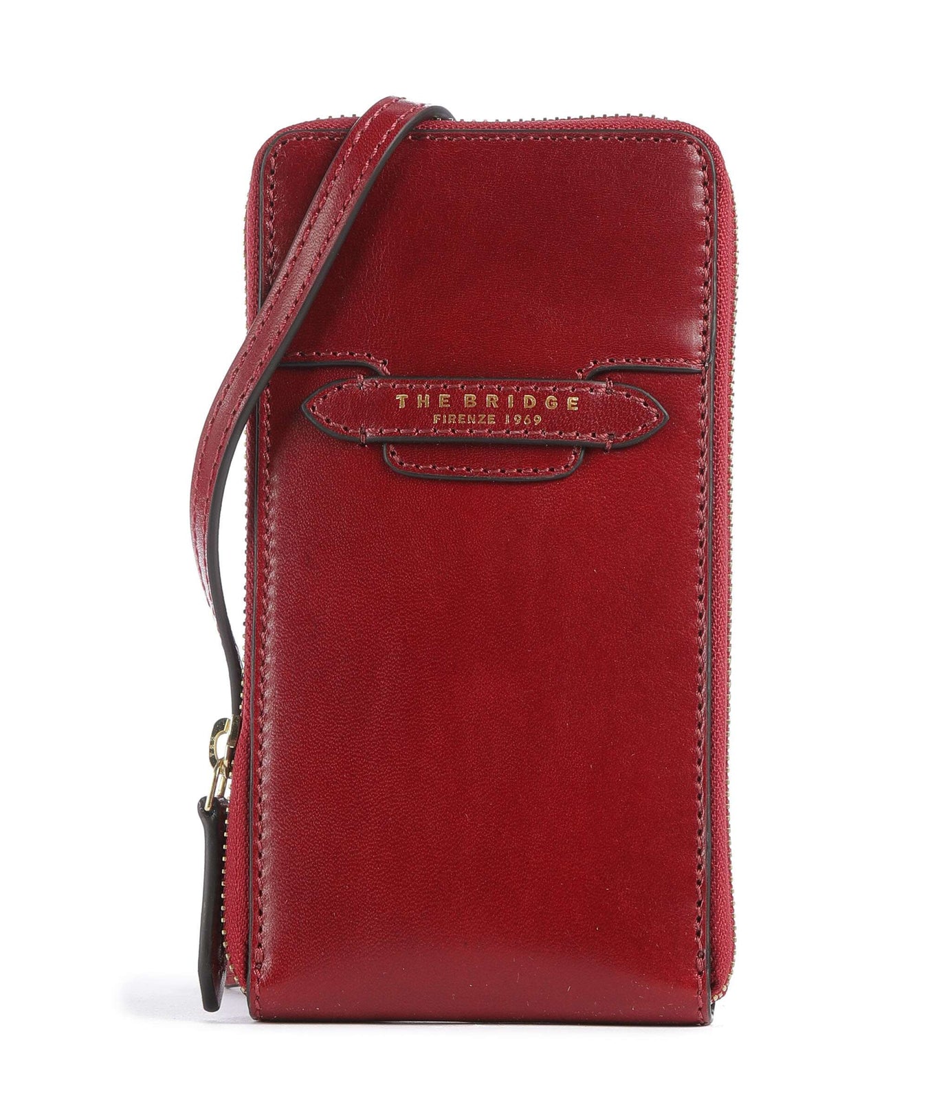 The Bridge Lucrezia Phone bag rosso ribes