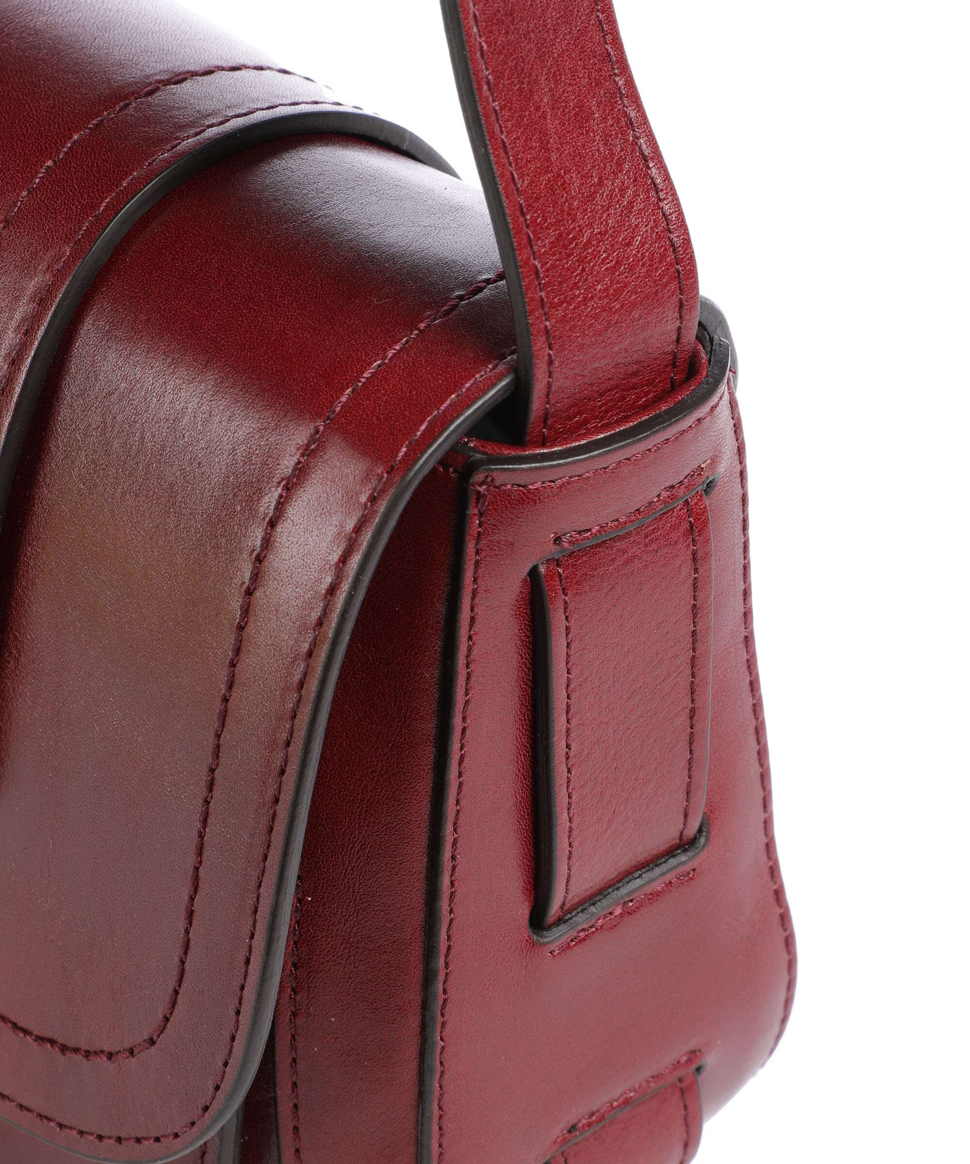 The Bridge Benedetta Crossbody bag dark red