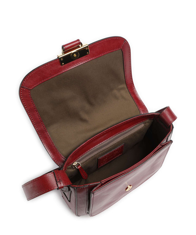 The Bridge Benedetta Crossbody bag dark red