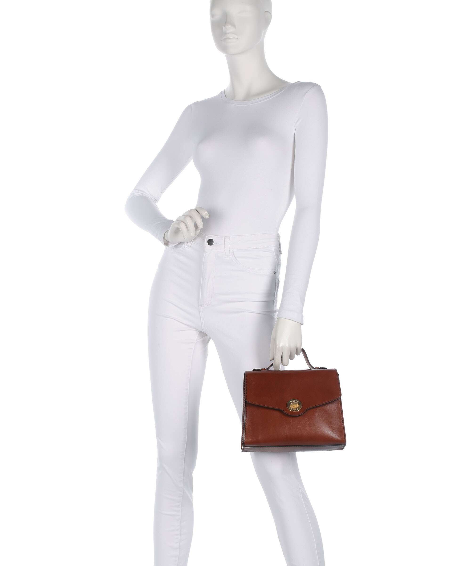 The Bridge Irene Handbag marrone
