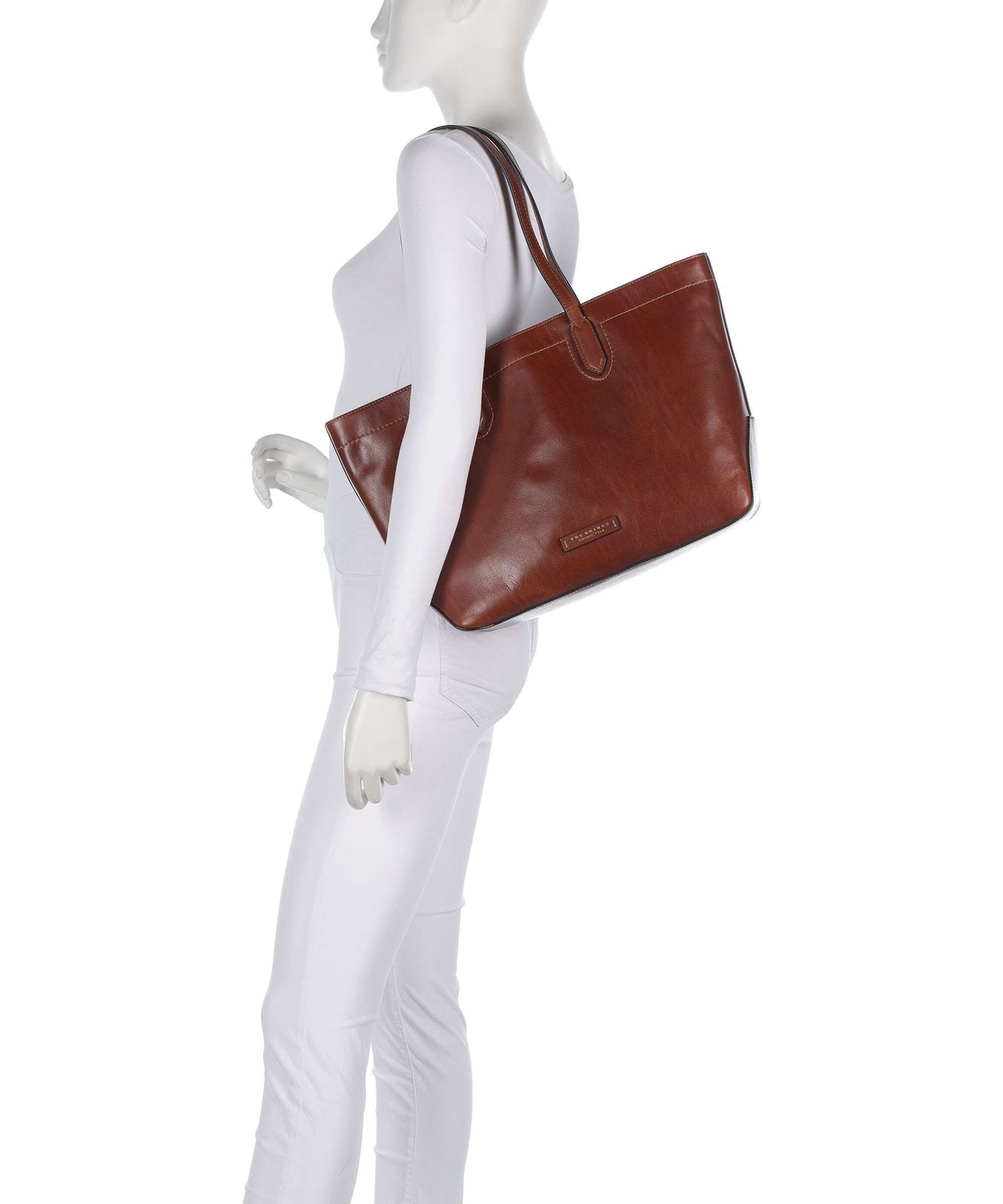 The Bridge Larissa Tote bag marrone