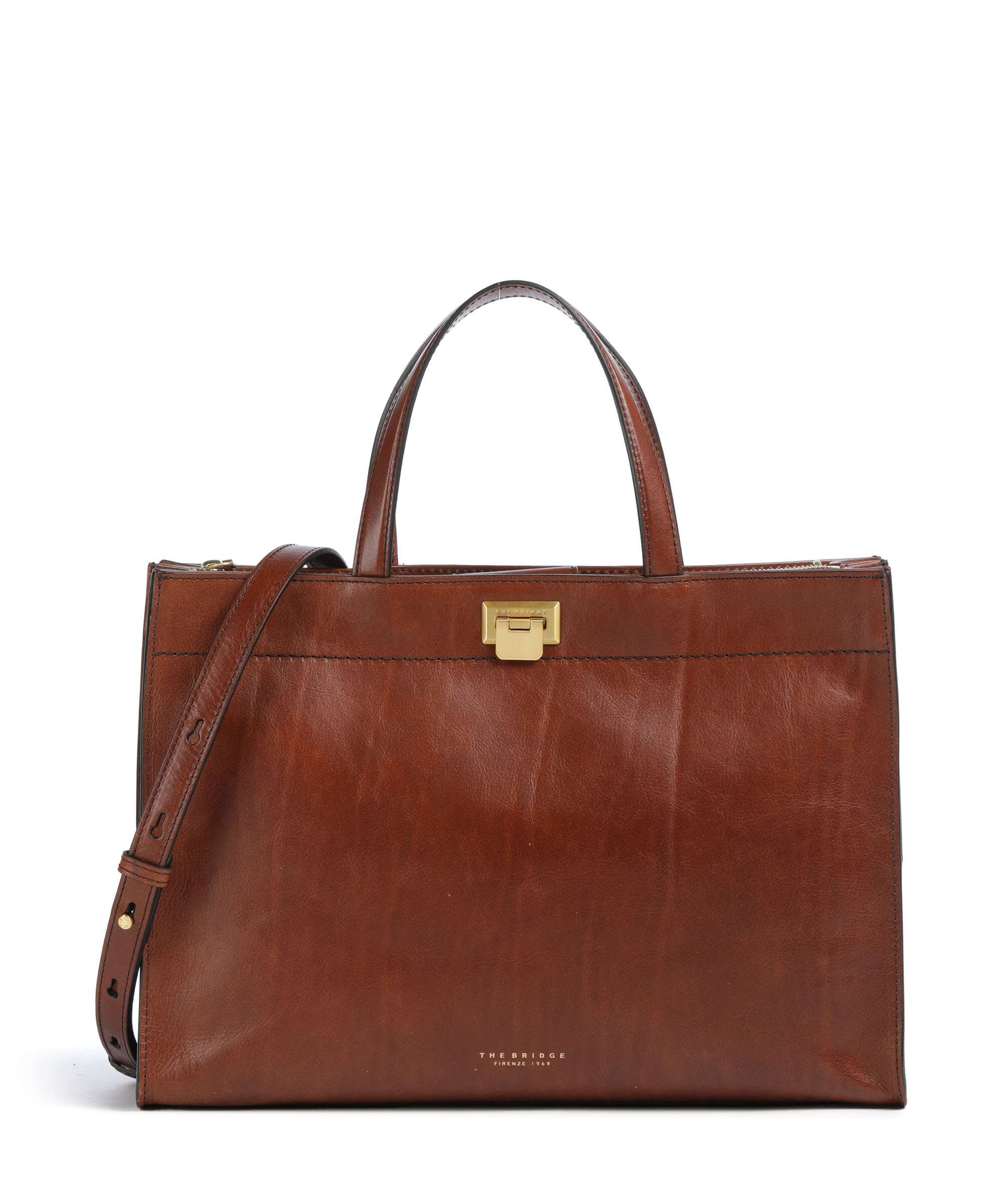 The Bridge Leila Handbag marrone