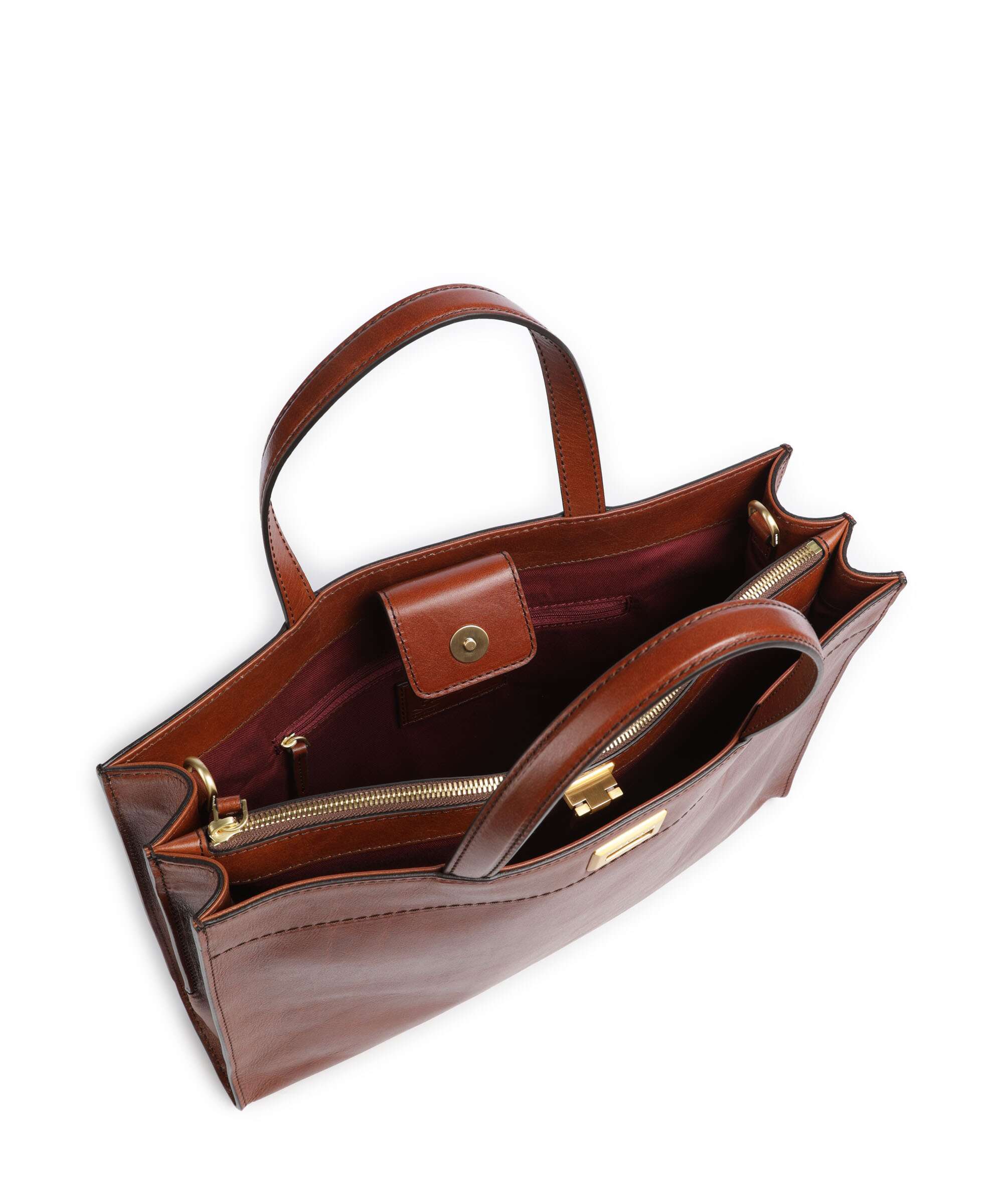 The Bridge Leila Handbag marrone