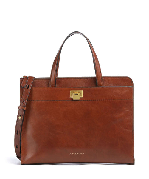 The Bridge Leila Laptop bag marrone