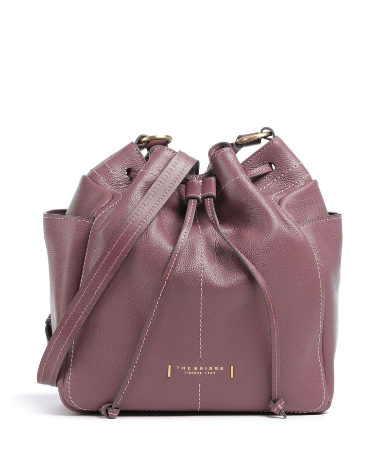 The Bridge Letizia Soft Bucket bag orchidea