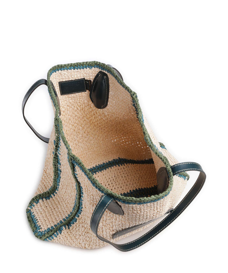 The Bridge Luna Tote bag pavone