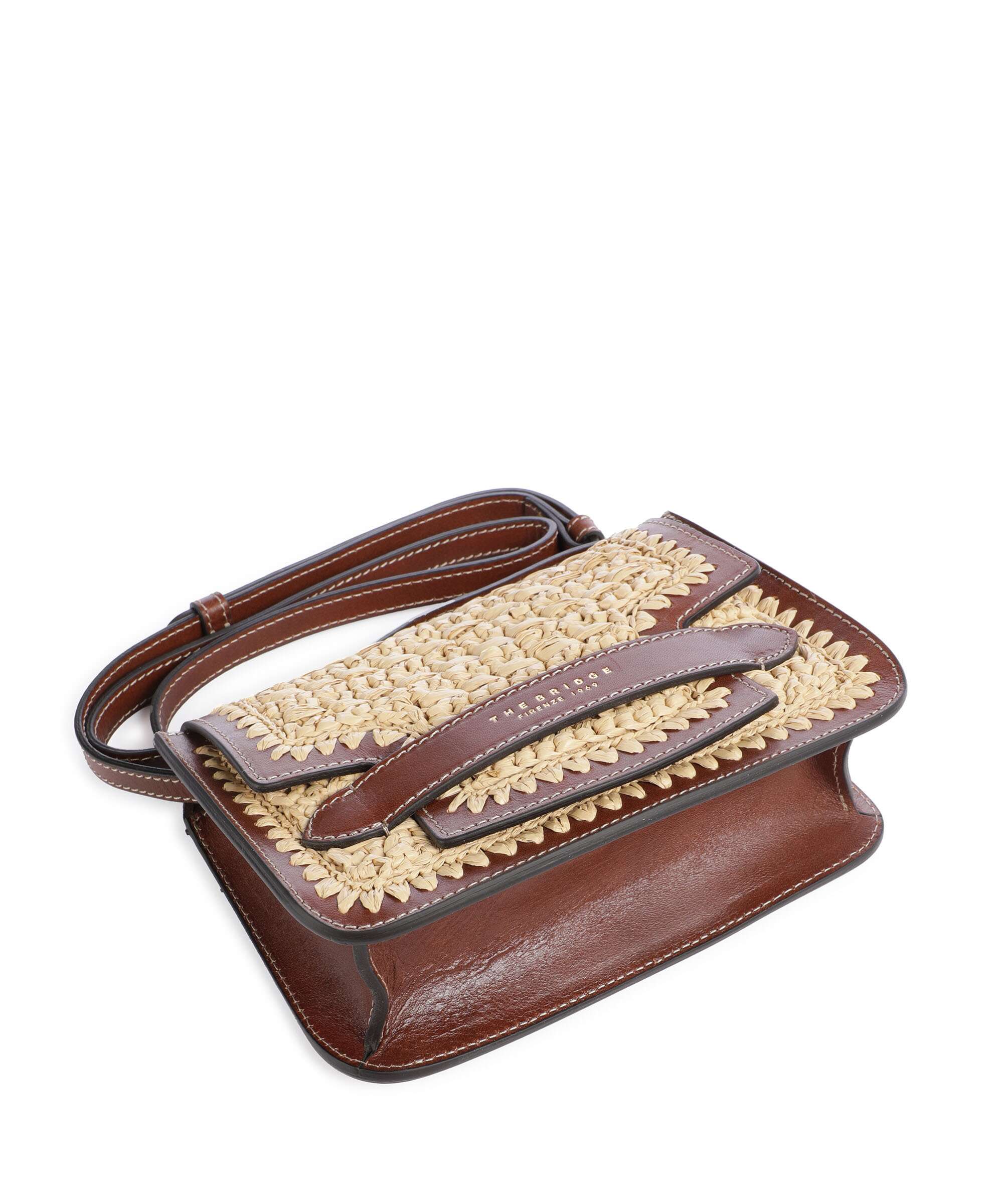 The Bridge Lucrezia Wow Crossbody bag marrone