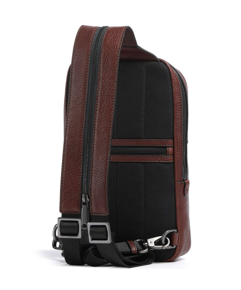 The Bridge Ludovico Sling bag marrone