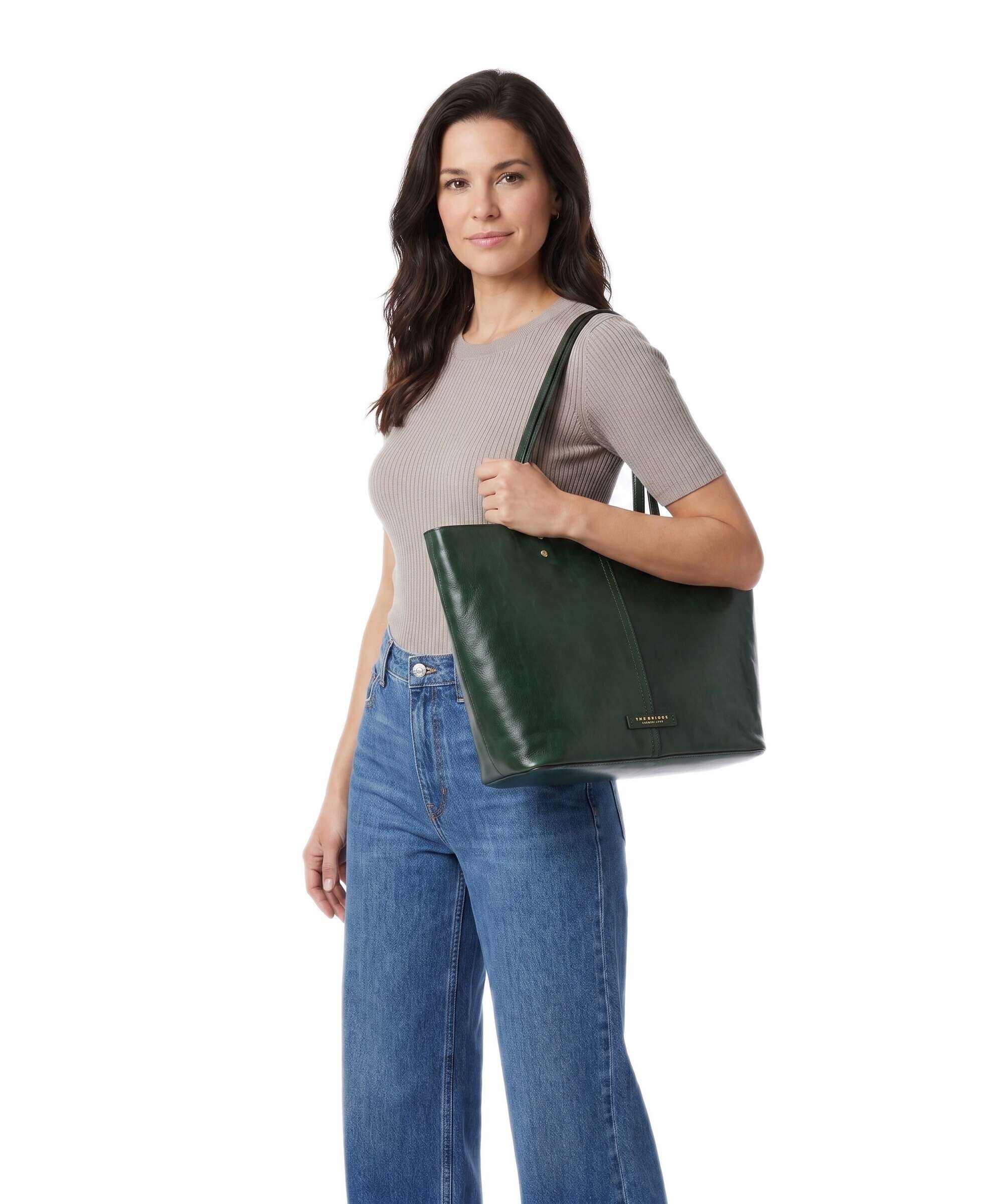 The Bridge Lisa Tote bag pino