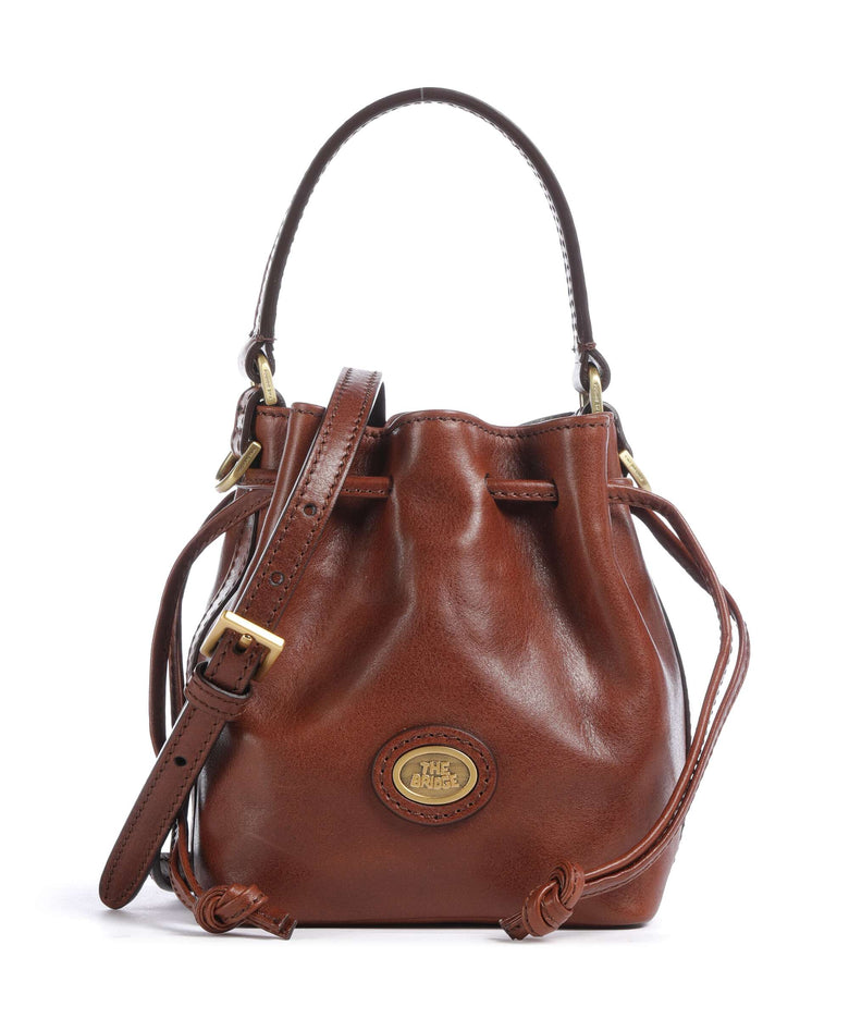 The Bridge Story Donna Bucket bag marrone