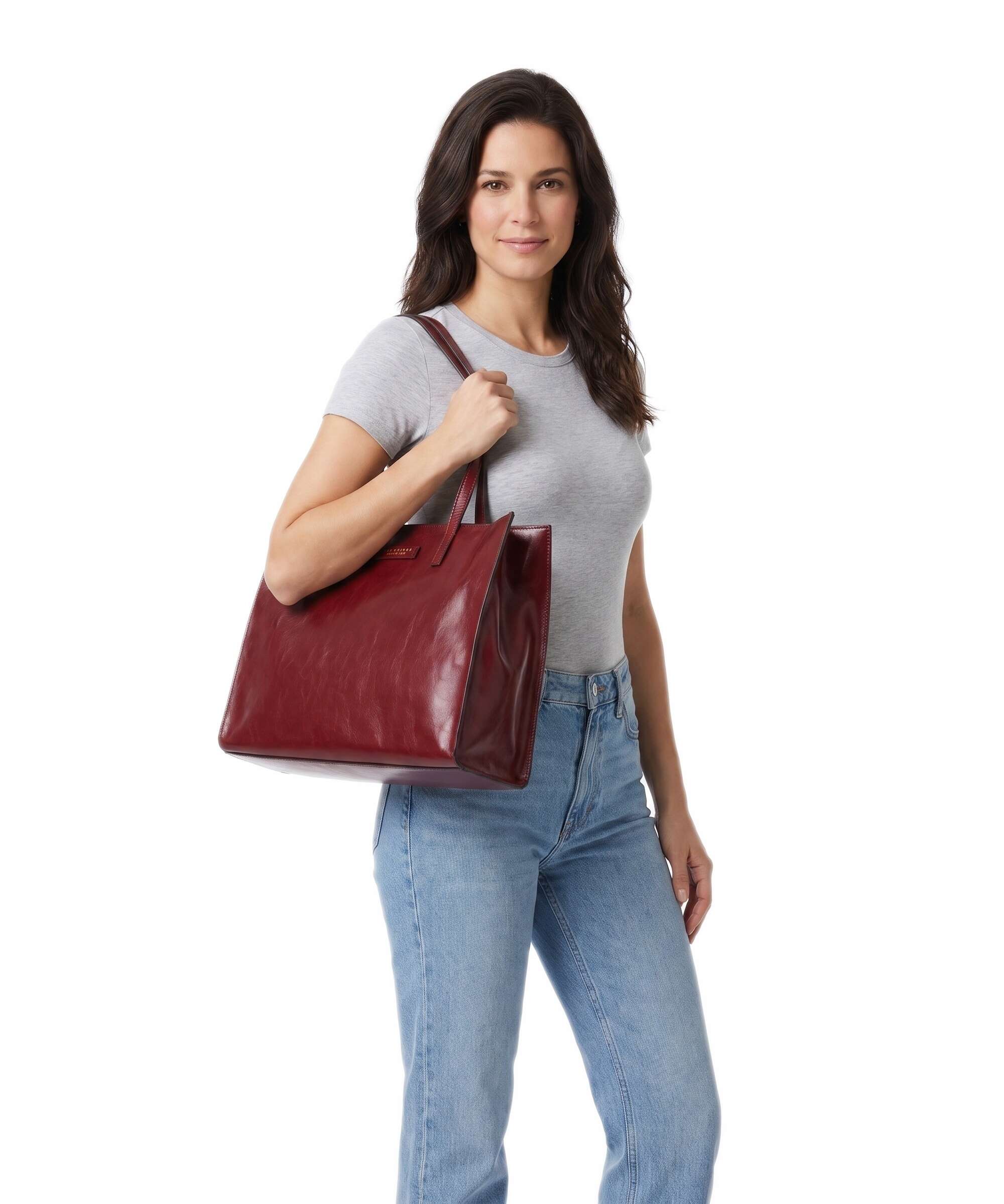 The Bridge Mirra Tote bag barolo