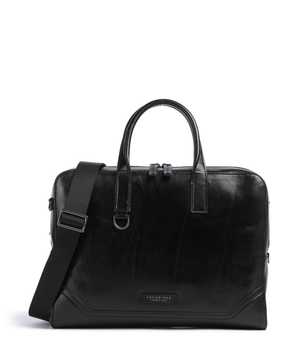 The Bridge Matteo Briefcase nero