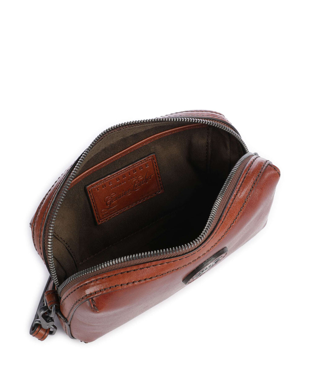 The Bridge Gallileo Wristlet marrone