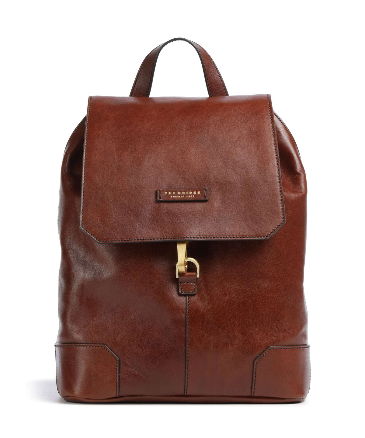 The Bridge Icon Backpack marrone