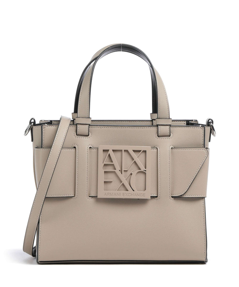 Armani Exchange Susie M Handbag sand