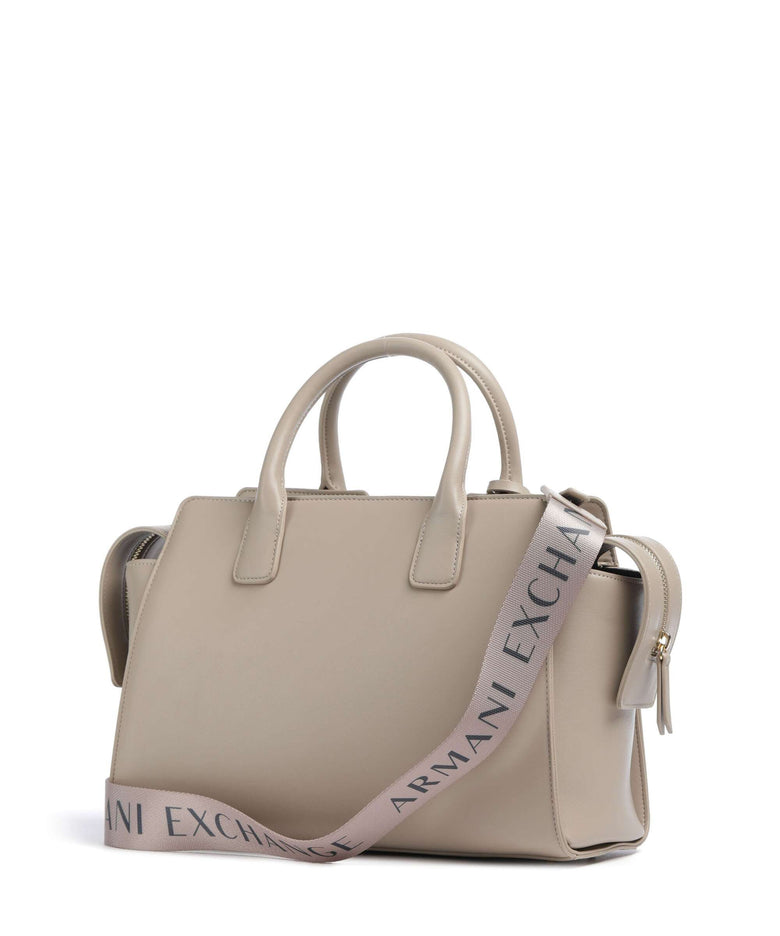 Armani Exchange Amelie M Handbag sand
