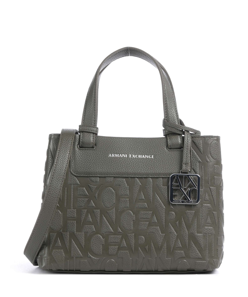 Armani Exchange Liz Monogram S Handbag savanna