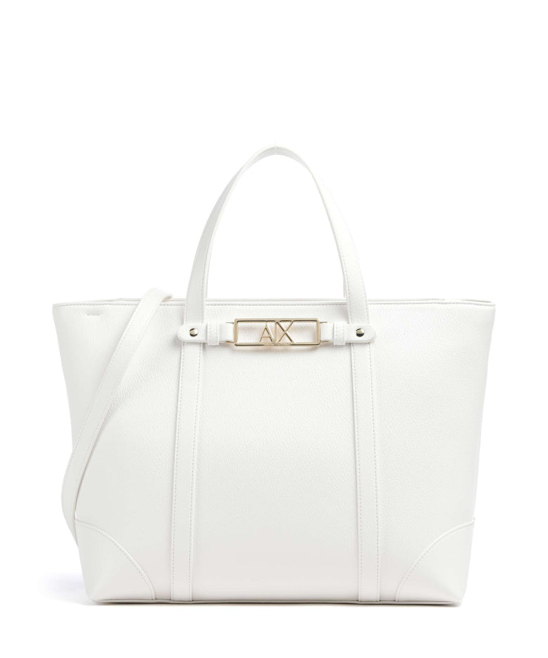 Armani Exchange Polly Handbag off white