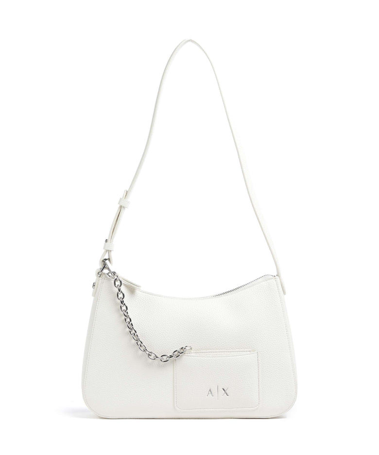 Armani Exchange Mila M Shoulder bag off white