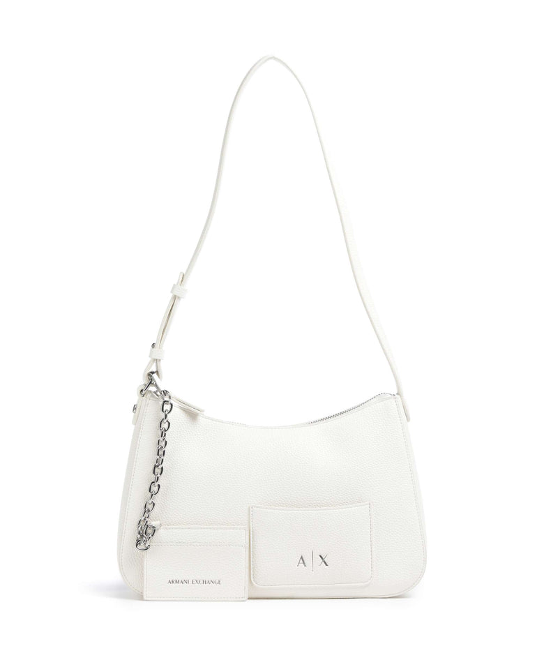 Armani Exchange Mila M Shoulder bag off white