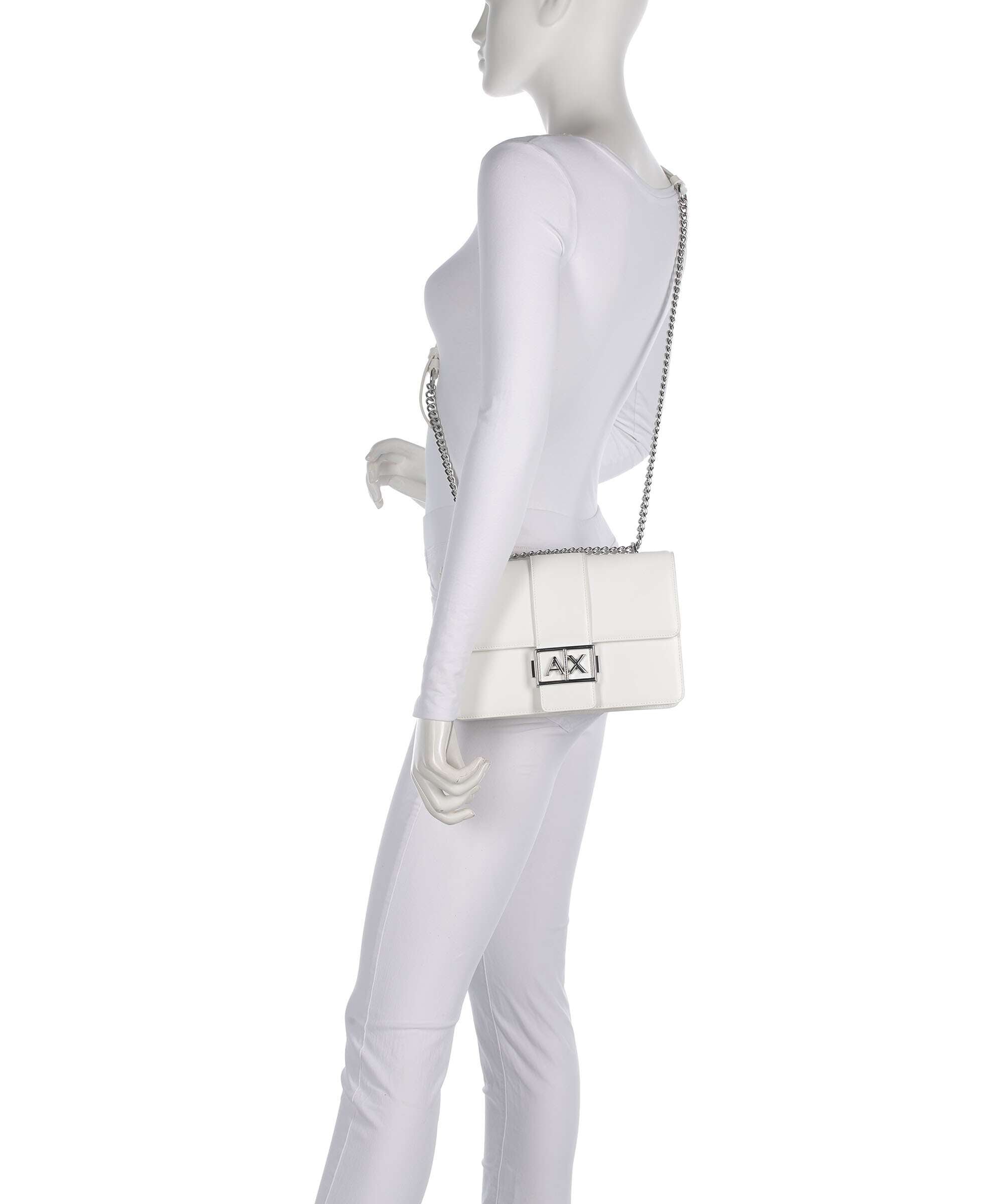 Armani Exchange Wonder M Shoulder bag off white