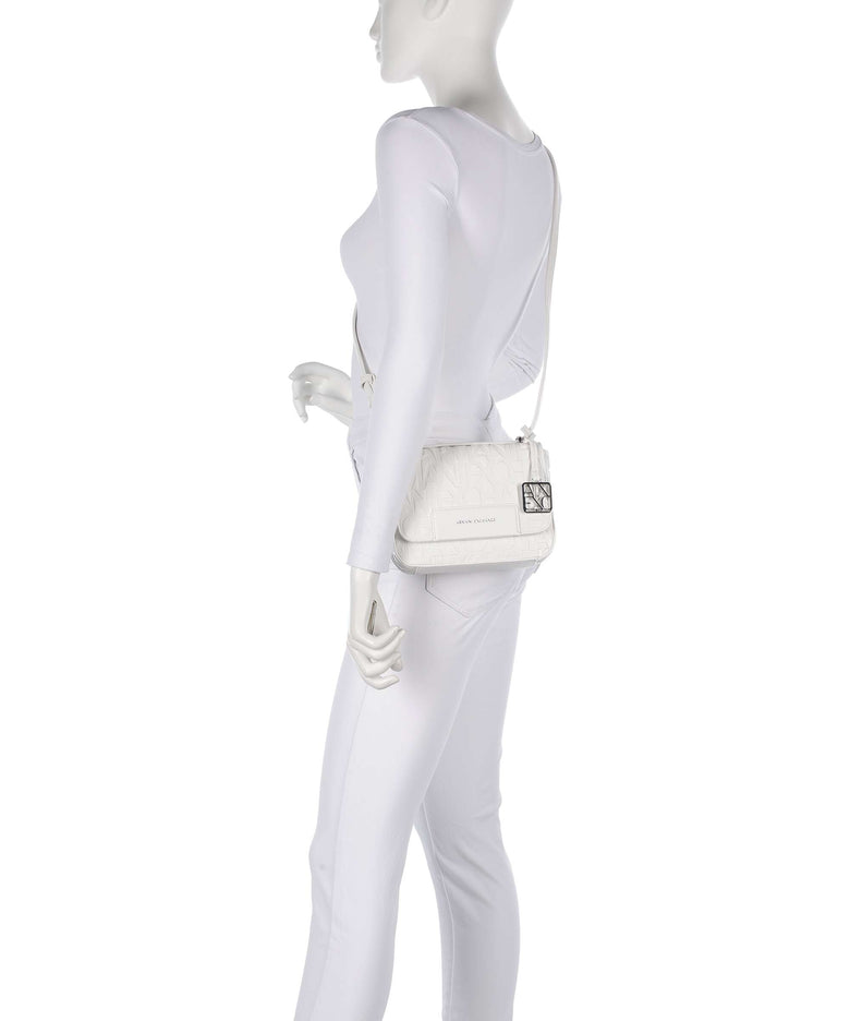 Armani Exchange Liz Shoulder bag off white