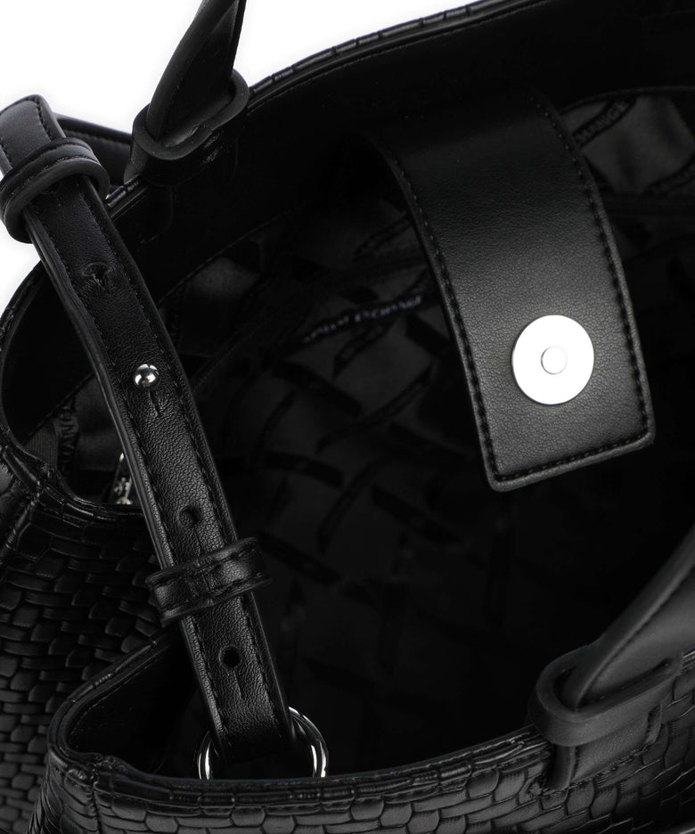 Armani Exchange Susy Soft Woven S Handbag black