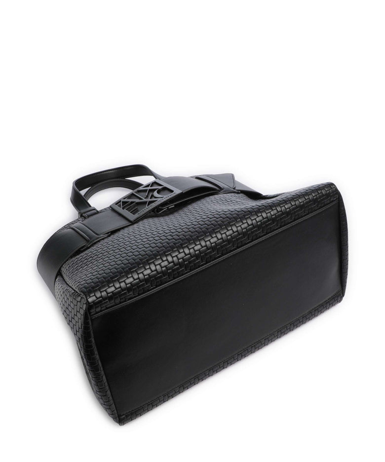 Armani Exchange Susy Soft Woven S Handbag black