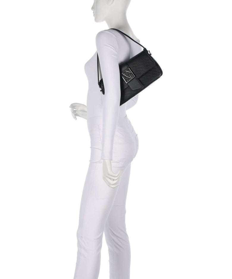 Armani Exchange Susy Soft Woven Shoulder bag black