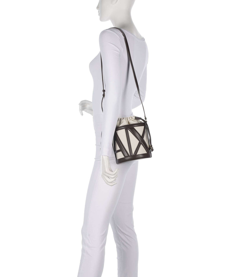 Armani Exchange Marisol Bucket bag natural/dusk shade