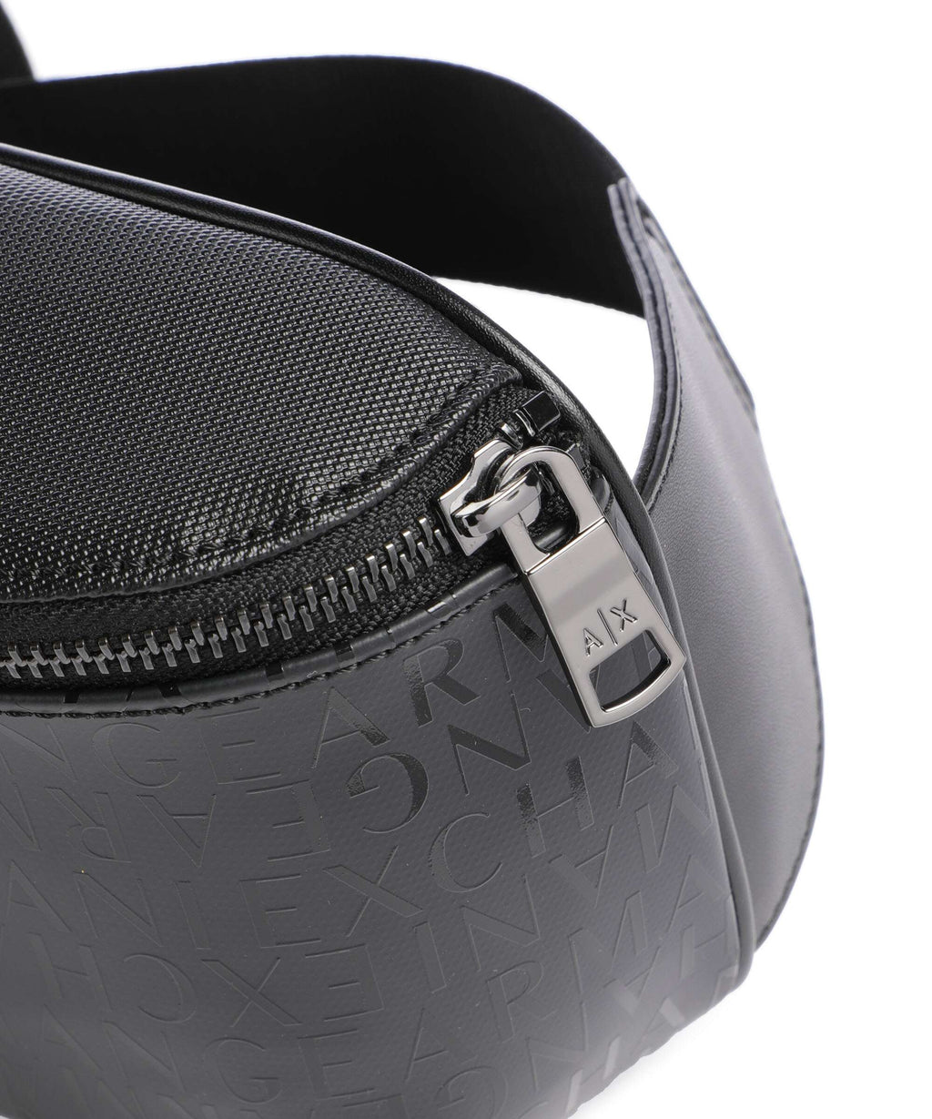 Armani Exchange Dylan Fanny pack black/gunmetal/shiny black