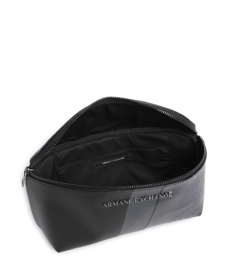 Armani Exchange Dylan Fanny pack black/gunmetal/shiny black
