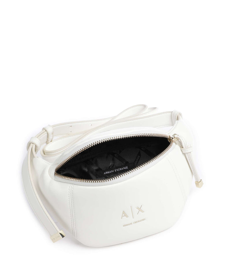Armani Exchange Alice Crossbody bag off white
