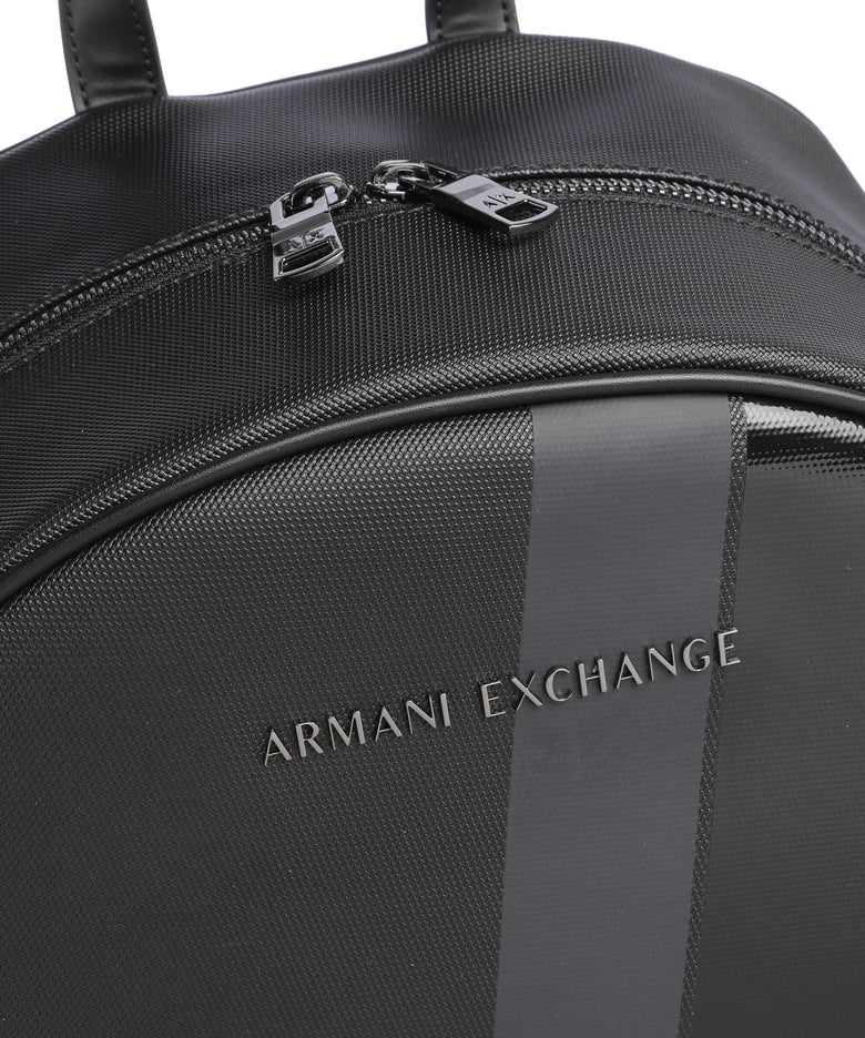 Armani Exchange Dylan Backpack black/gunmetal/shiny black