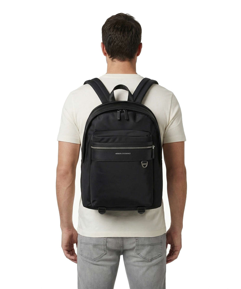 Armani Exchange Las Vegas Backpack black/black