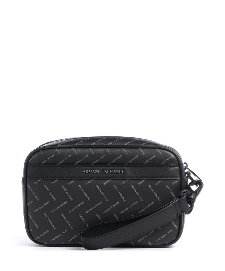Armani Exchange Ginevra Printed Toiletry bag black/chiseled stone