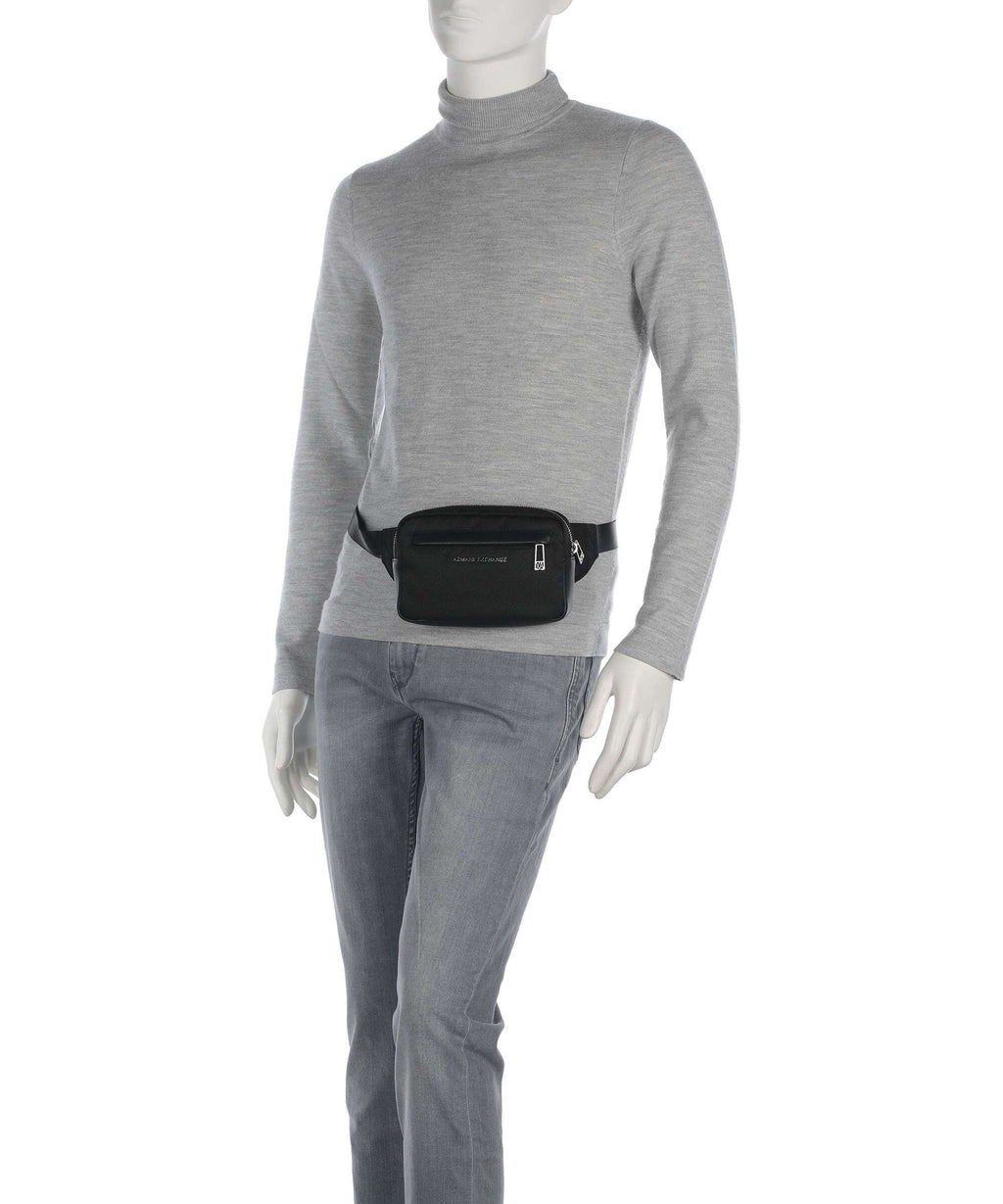 Armani Exchange Singapore Belt bag black